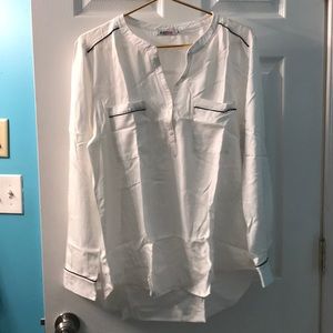 NEW!!! Off White long sleeve blouse